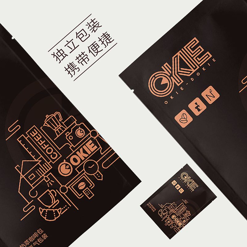 OKIE咖啡及沙拉焦点图（图ZMjEyMjQ1NzQ0） - 电商 - 站酷设计师巧克力是只猫原创素材 - 站酷ZCOOL