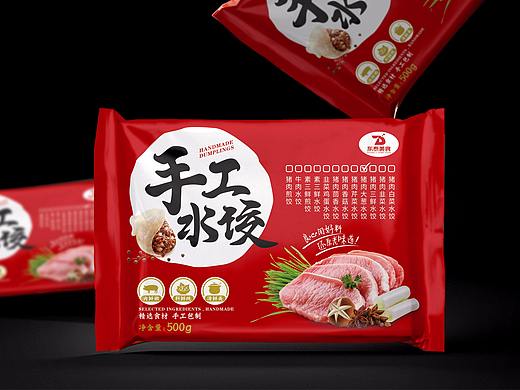 April作品「 手工水饺 」水饺包装设计