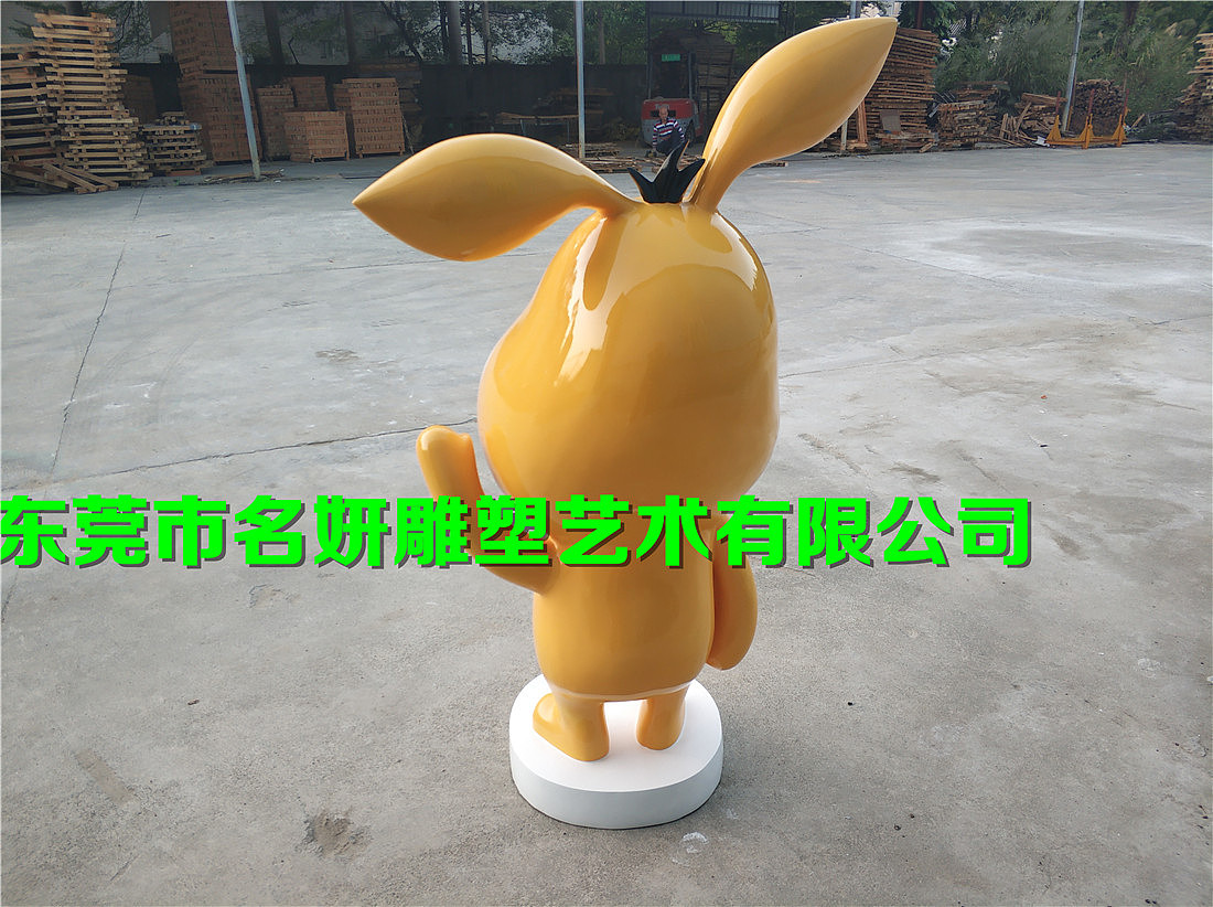 旅游App软件形象玻璃钢驴多多卡通福娃雕塑为商家赋能（图ZMTg2MTMwOTA4） - 雕塑 - 站酷设计师添翼雕塑何小姐原创素材 - 站酷ZCOOL