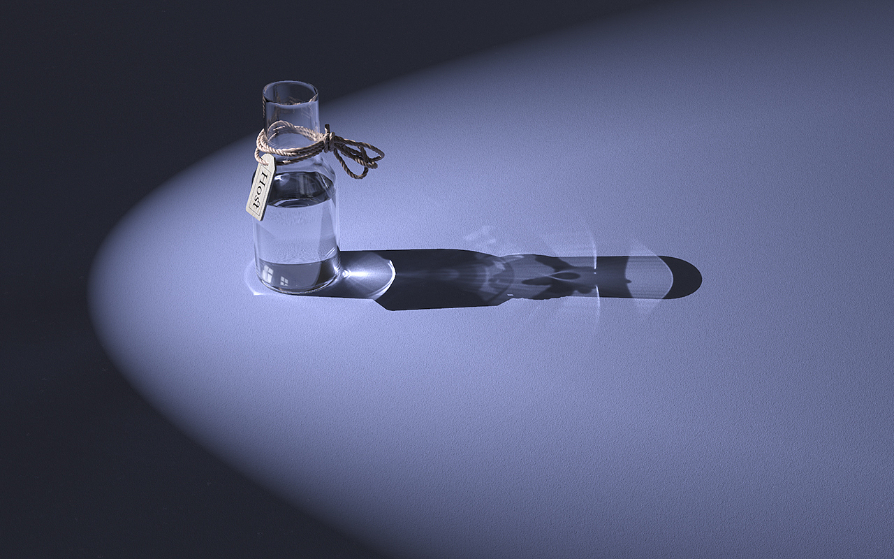 keyshot渲染玻璃瓶