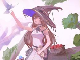 插画效果尝试