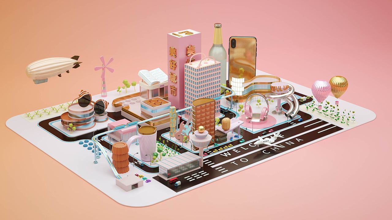 city（图ZMTY4MTU1OTQw） - 场景 - 站酷设计师freedomflying原创素材 - 站酷ZCOOL