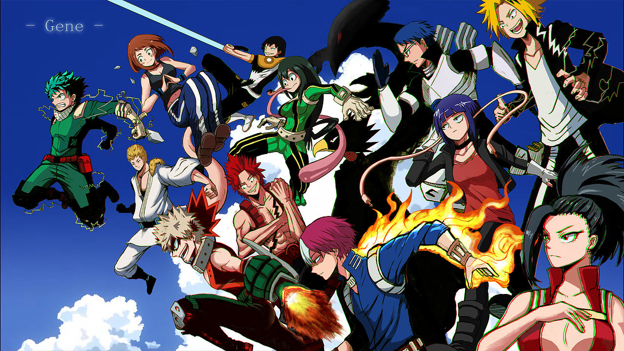 《我的英雄学院》（图ZMTgyNjQyNjQw） - 商业插画 - 站酷设计师尐狻gene原创素材 - 站酷ZCOOL