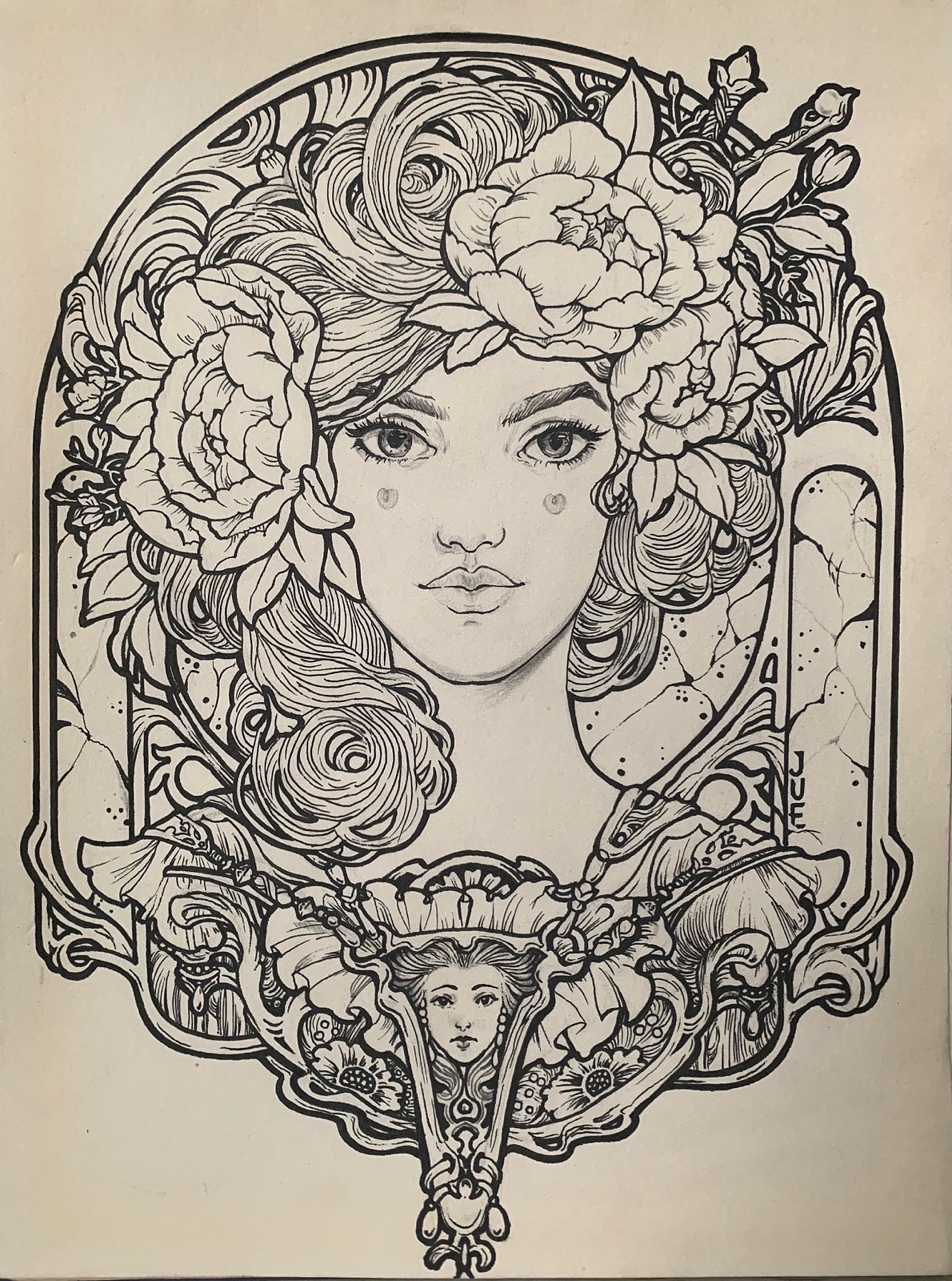 临摹-人像|插画|创作习作|宇文忠觉 - 临摹作品 - 站酷 (zcool)