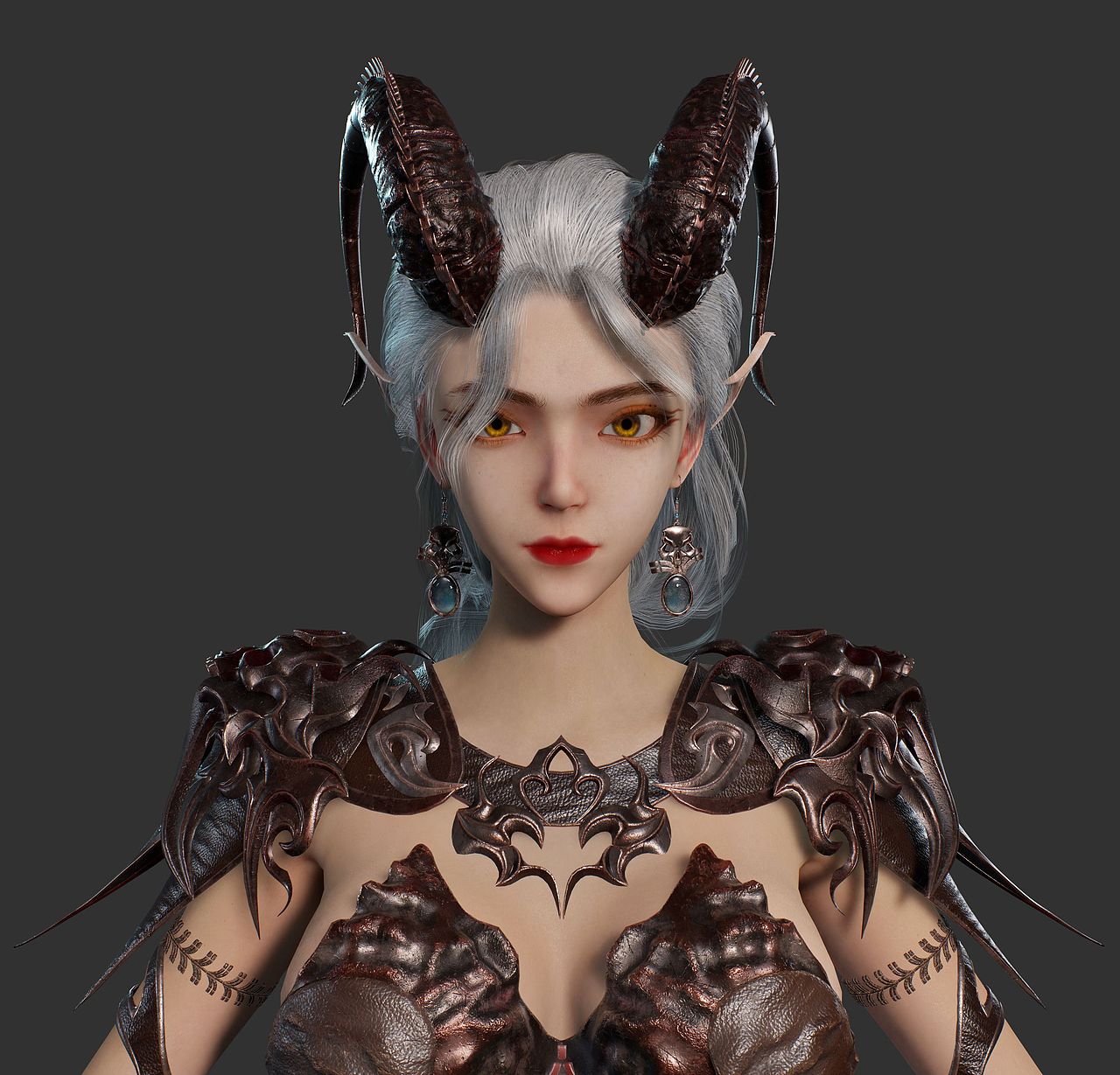 女魔头游戏角色模型