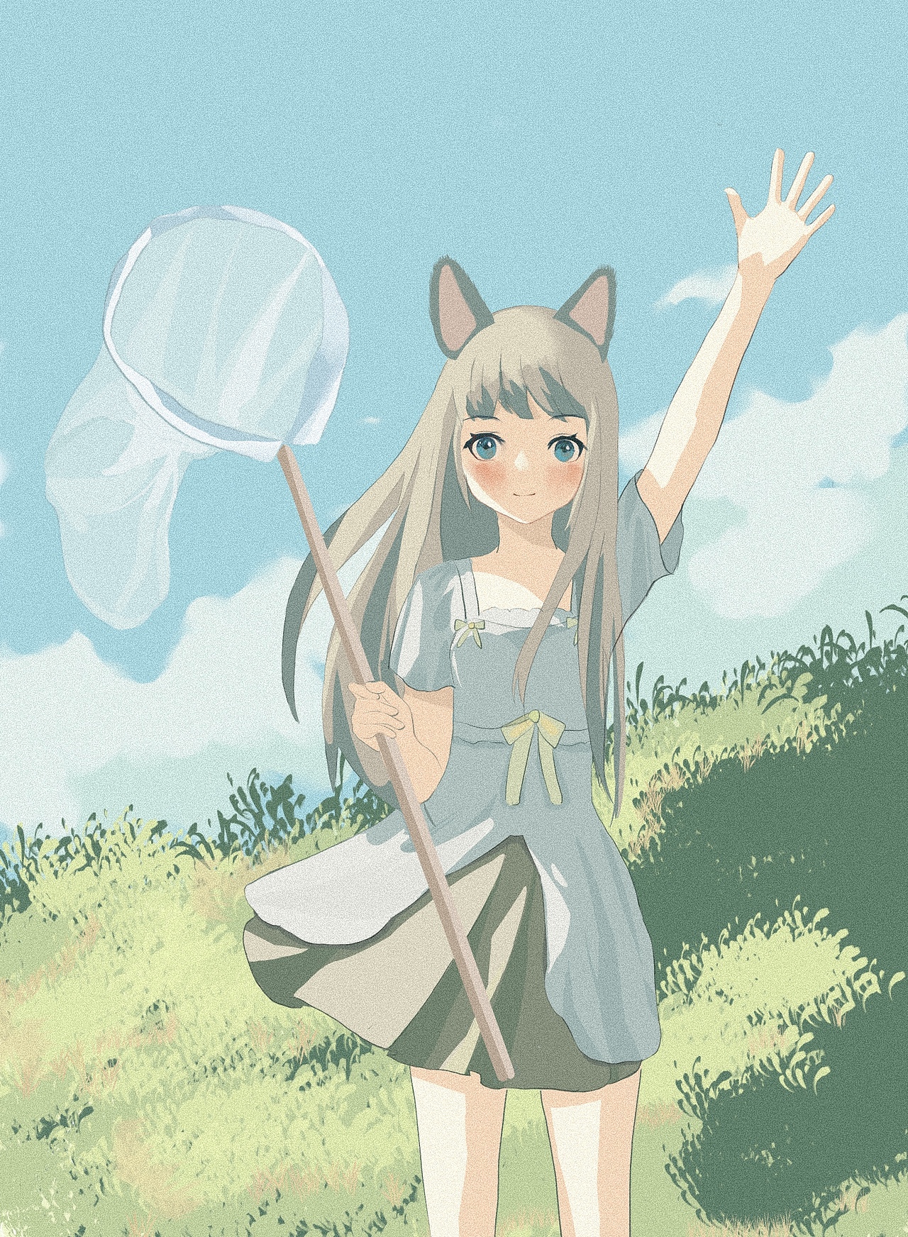 一起来捉小蜻蜓呀