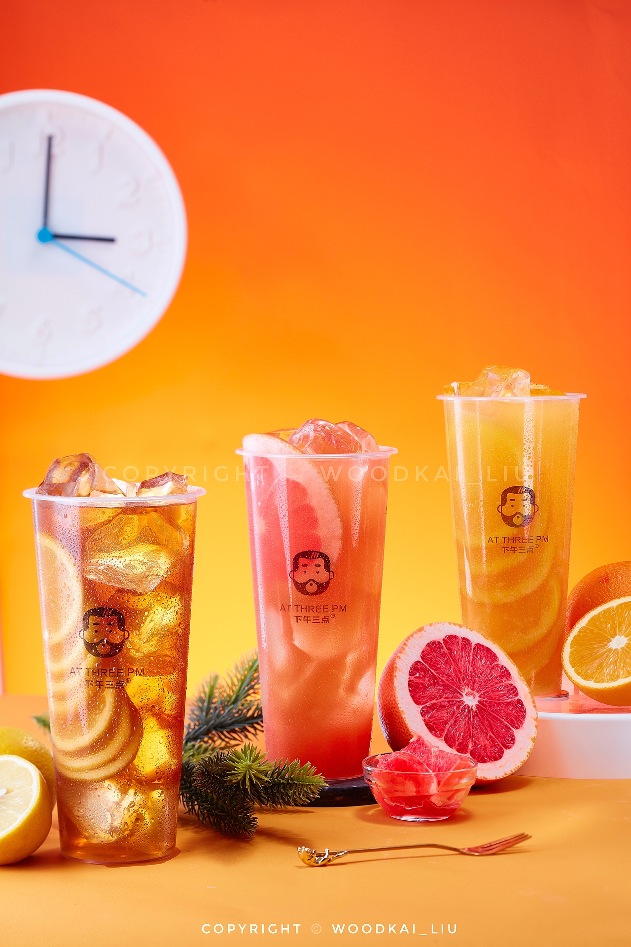 下午三点冷饮拍摄