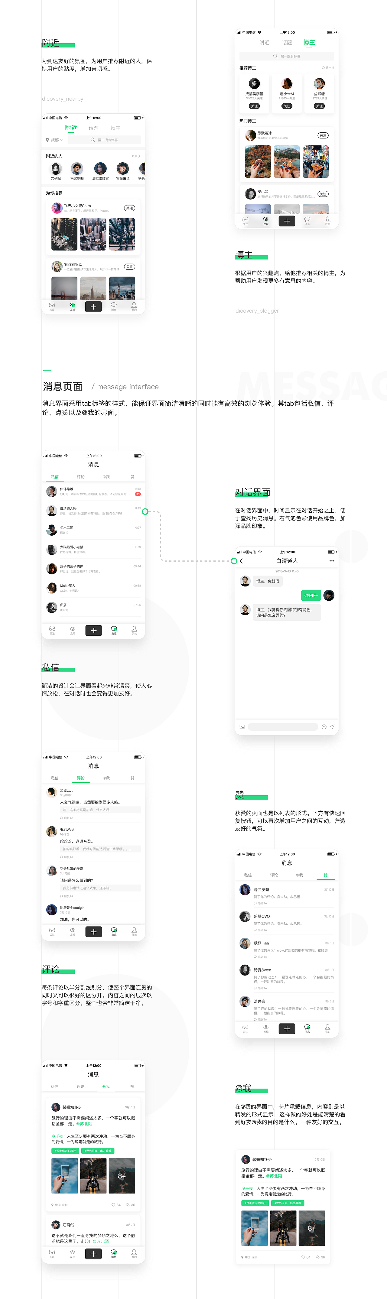 社交类旅游APP概念设计-旅记（图ZMTU4MTc1MDcy） - APP界面 - 站酷设计师小伙子QAQ原创素材 - 站酷ZCOOL