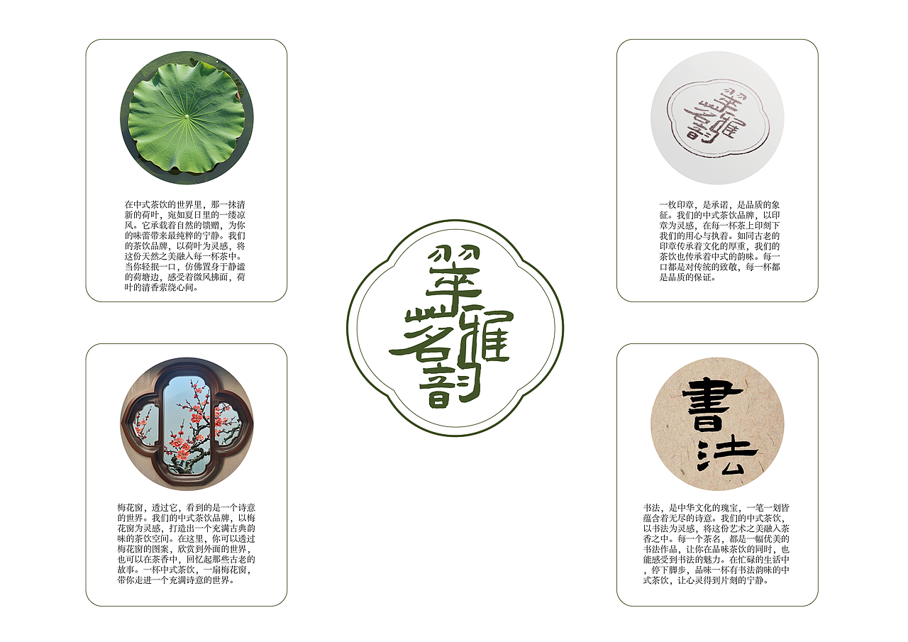 萃茗雅阁|中式茶饮VI设计