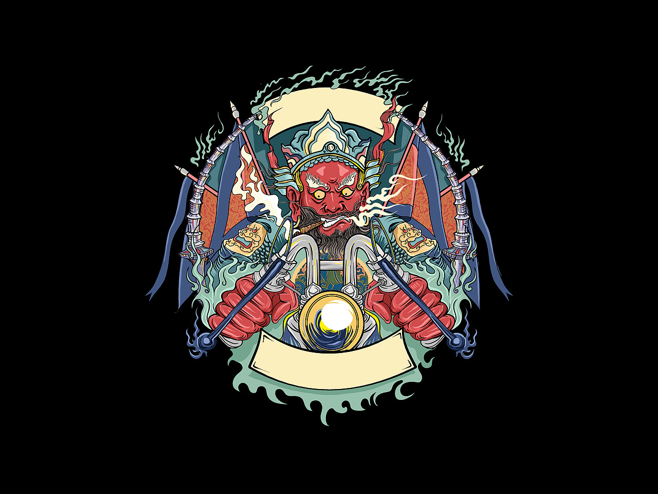 super\天王\门神\ 机车