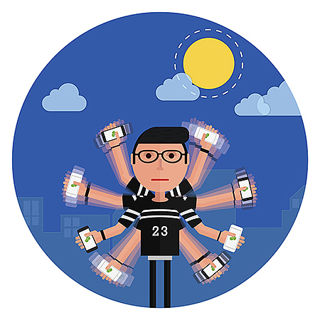 信生活（图ZMzQxMDE0MzY=） - 艺术插画 - 站酷设计师付敏_FUM原创素材 - 站酷ZCOOL