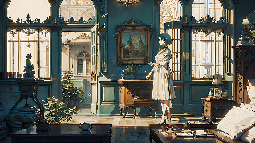 欧式建筑（图ZMzM4MDgyNjYw） - AI作品 - 站酷设计师Eva星月原创素材 - 站酷ZCOOL