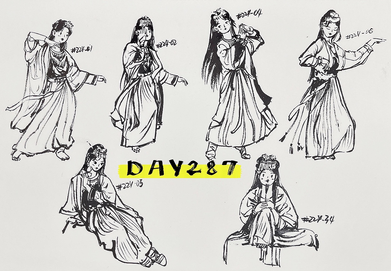 速写60天挑战第五次2023年5月到6月