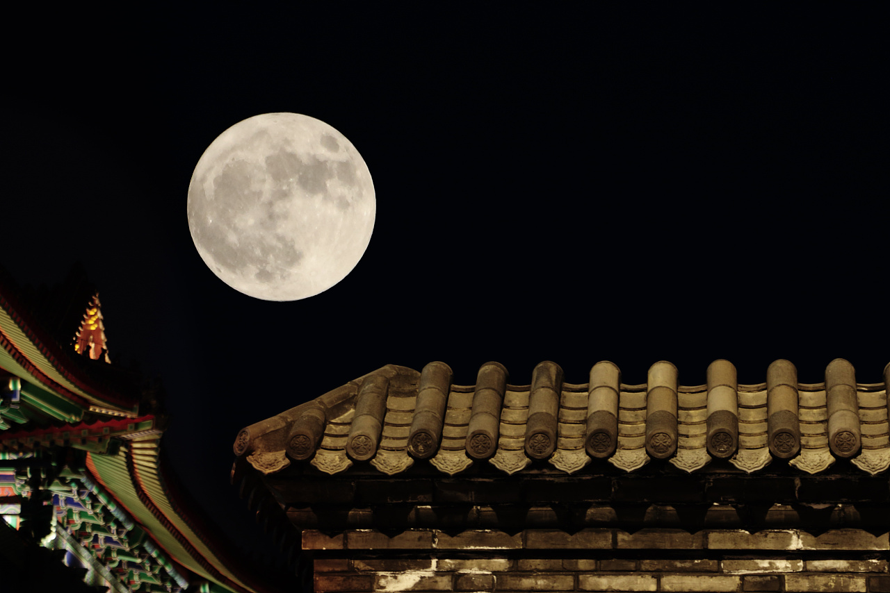 去年的月亮|摄影|风光摄影|有小才 - 原创作品 - 站酷 (zcool)