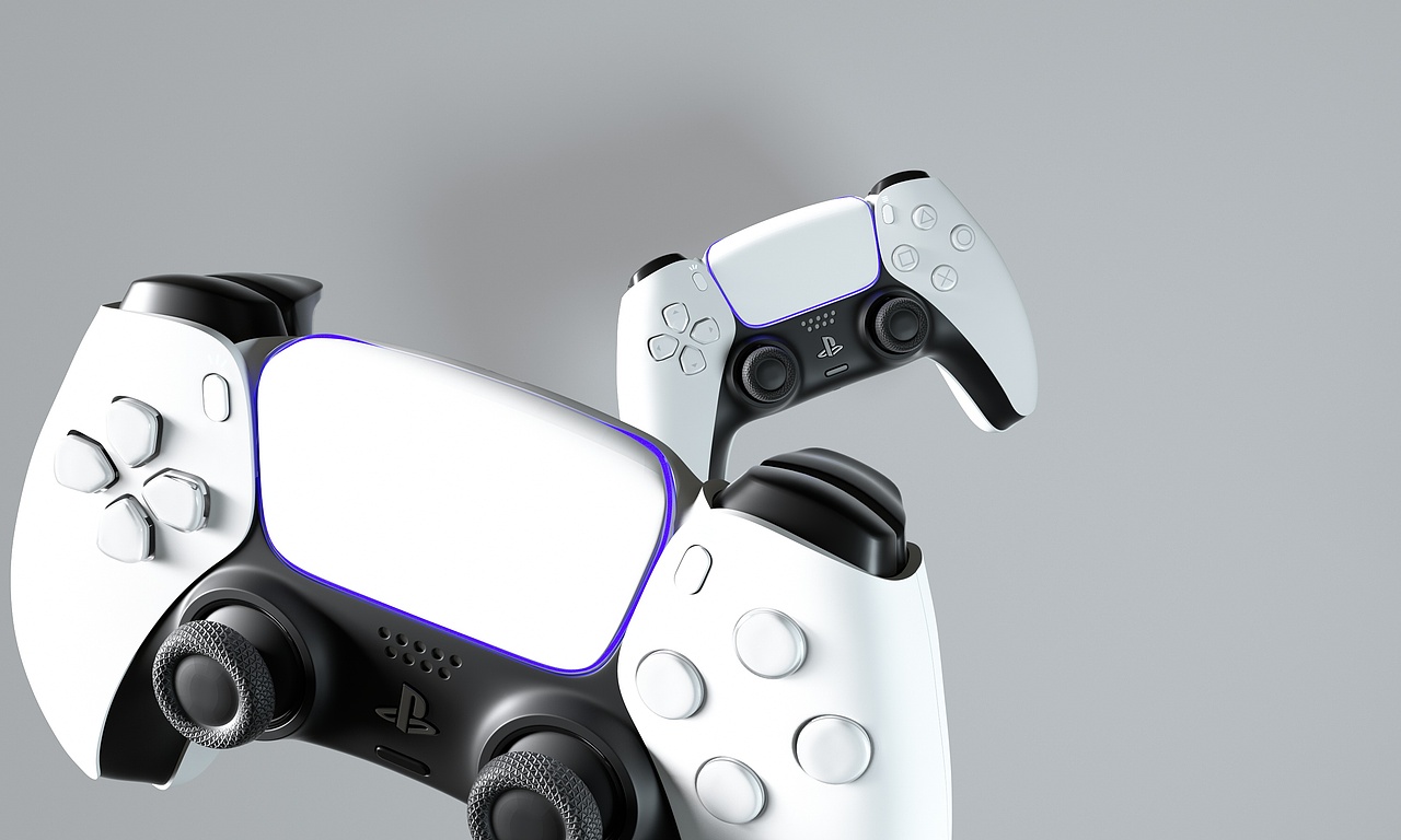 ps5手柄渲染（图ZMjg2Mjc0NDA4） - 产品 - 站酷设计师达不溜33原创素材 - 站酷ZCOOL