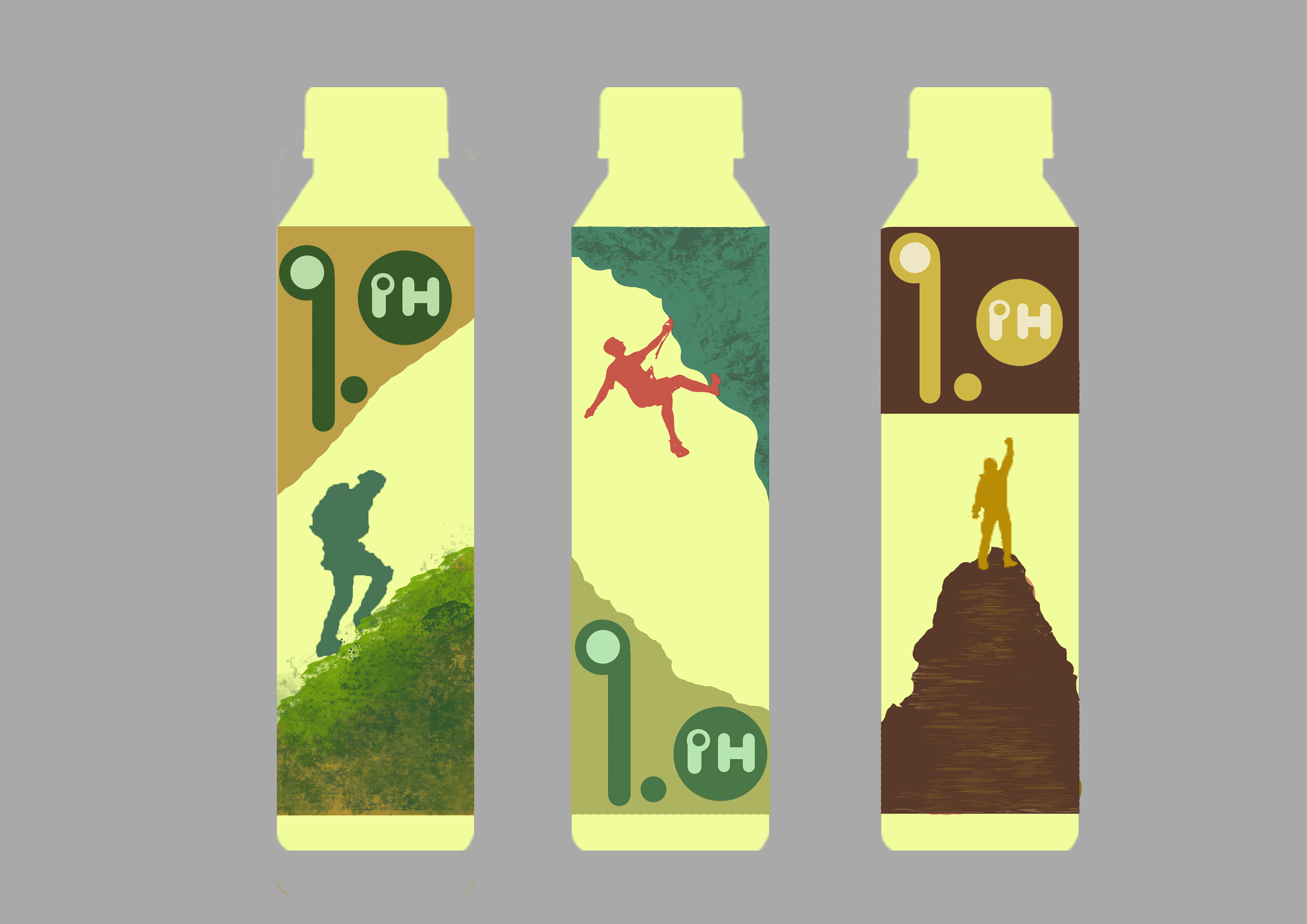 娃哈哈ph9.0大广赛海报设计草稿