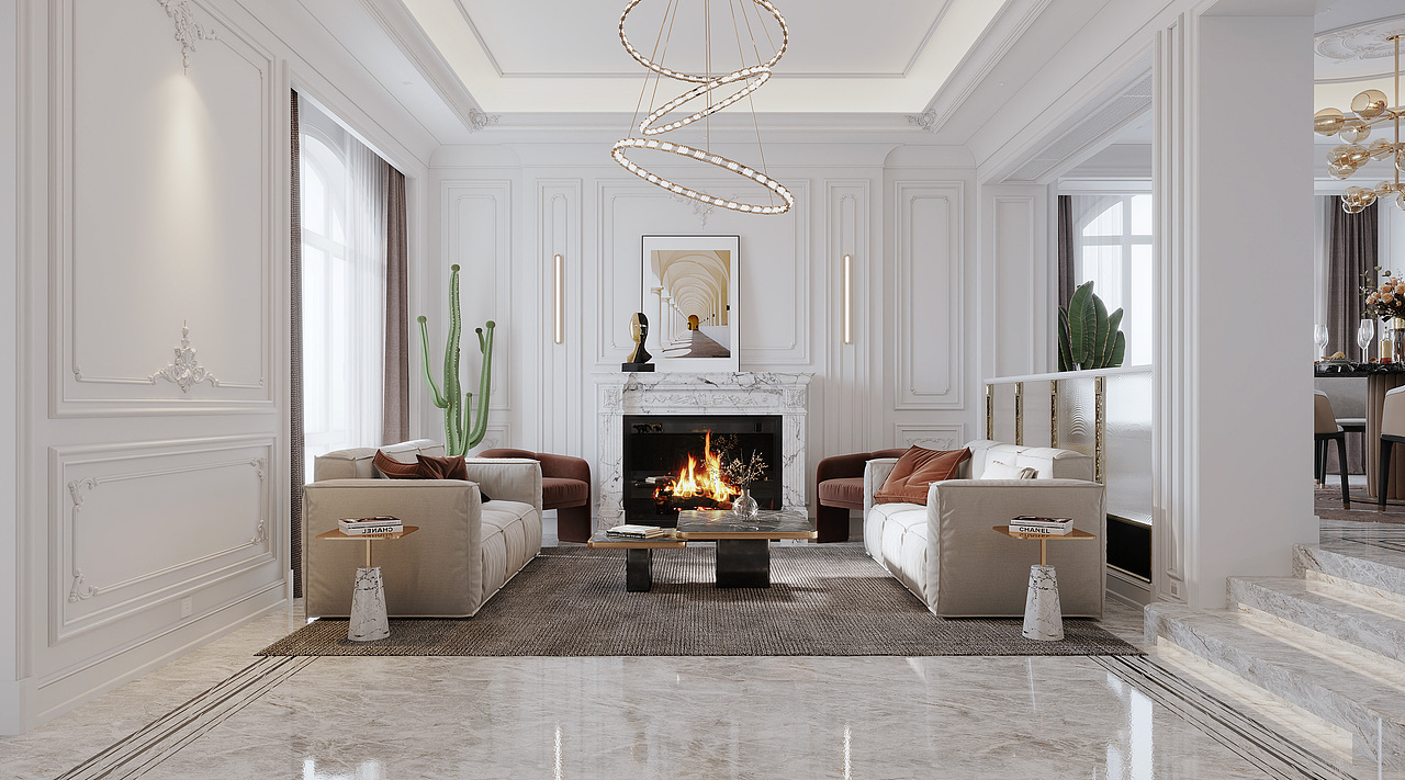 現(xiàn)代法式（圖ZMjIyNjc4NDA0） - 家裝設計 - 站酷設計師筱雨xiaoyu原創(chuàng)素材 - 站酷ZCOOL