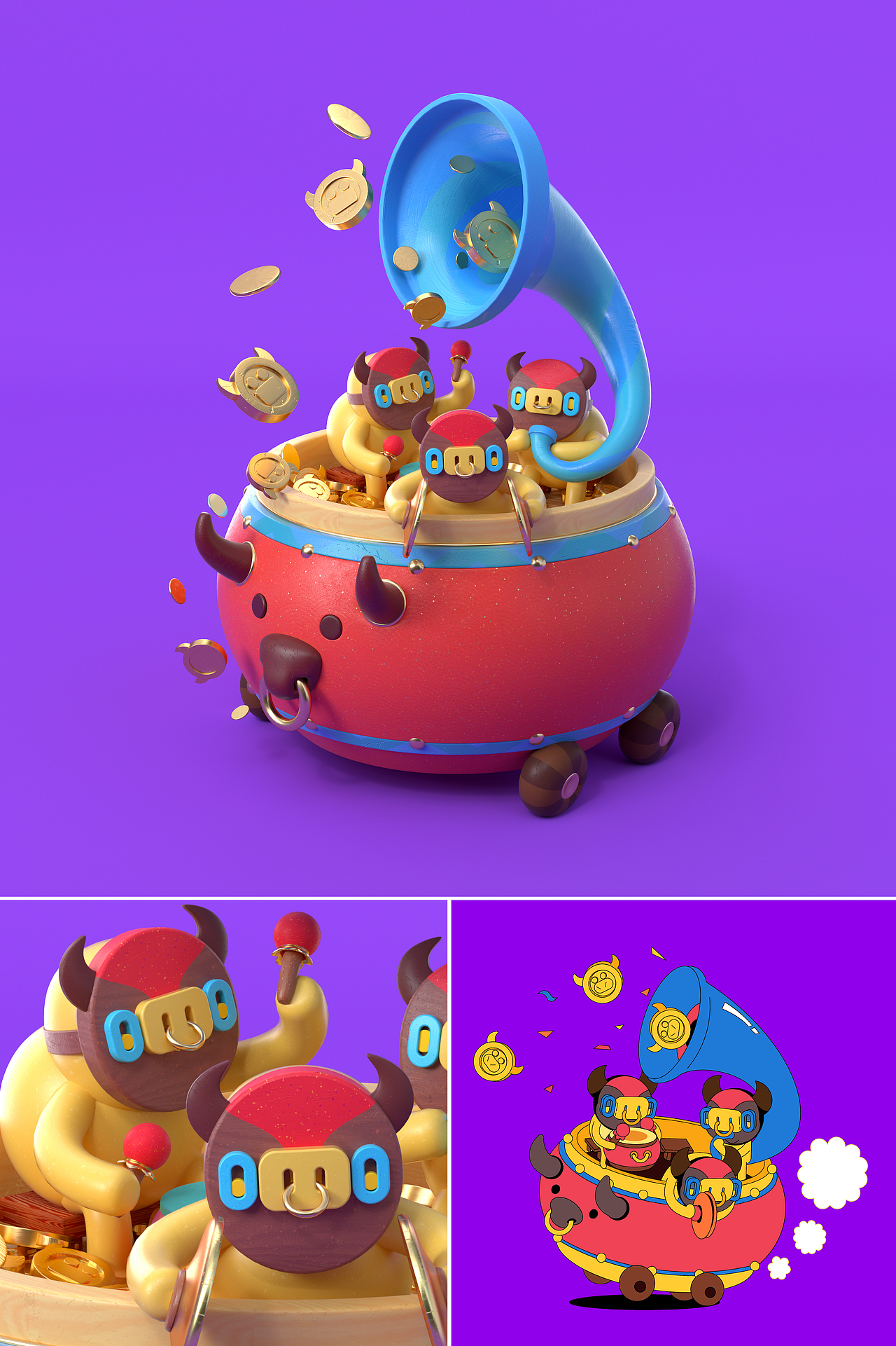 MOMO新年直播礼物-帽子戏法