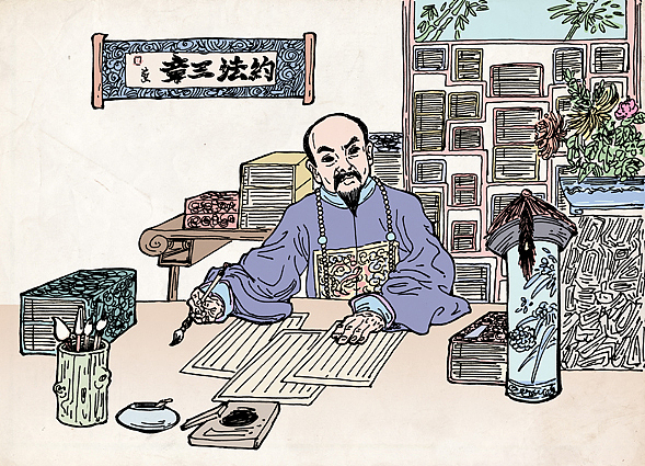一组连环画系列（图ZNjczNzczOTI=） - 商业插画 - 站酷设计师画强锵原创素材 - 站酷ZCOOL