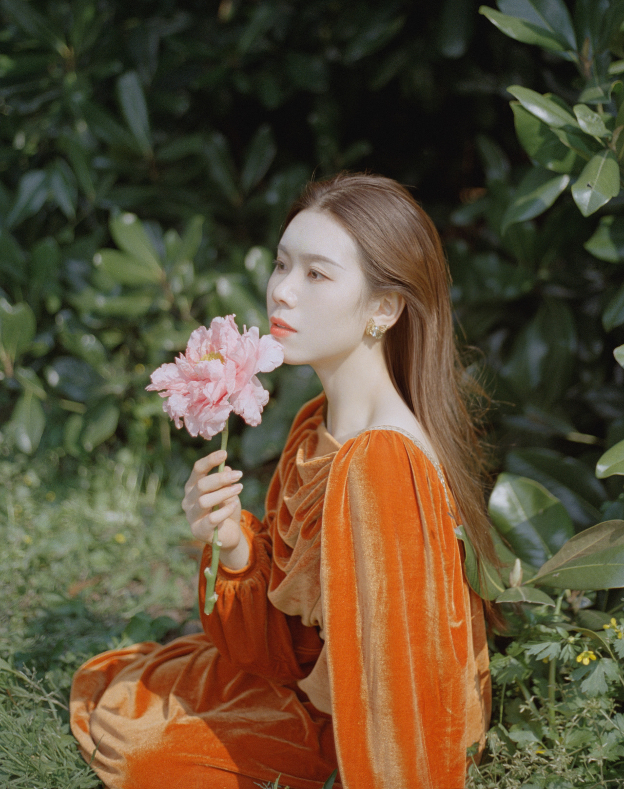 复古森系户外写真