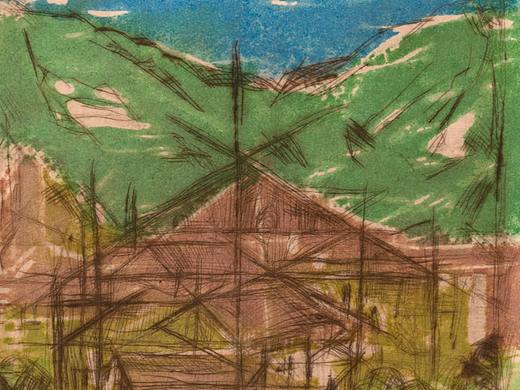 限量签名版画分享之 安沂南