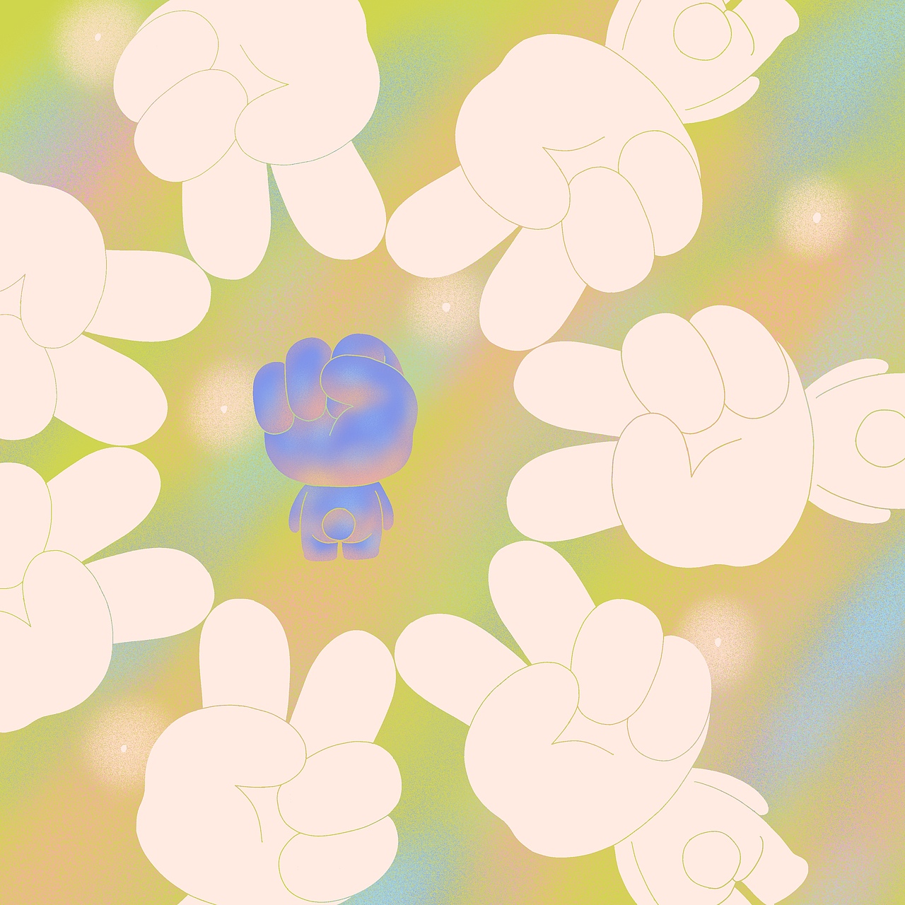 TOO兔（图ZMjk1MzA0MTMy） - 艺术插画 - 站酷设计师EOWONG原创素材 - 站酷ZCOOL