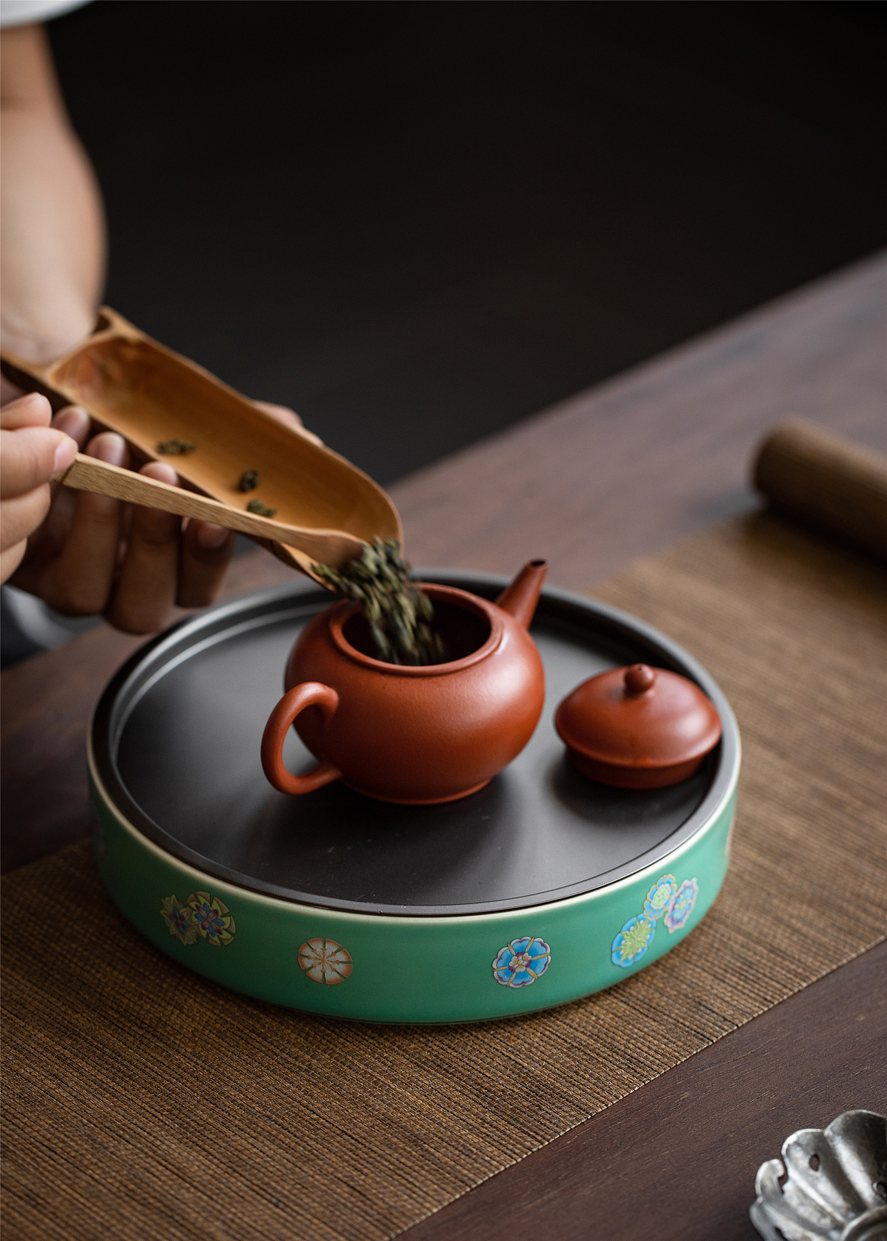 陶瓷壶承/干泡盘/茶具茶道配件（图ZMjg2NzYyODQ0） - 产品摄影 - 站酷设计师五七六三原创素材 - 站酷ZCOOL
