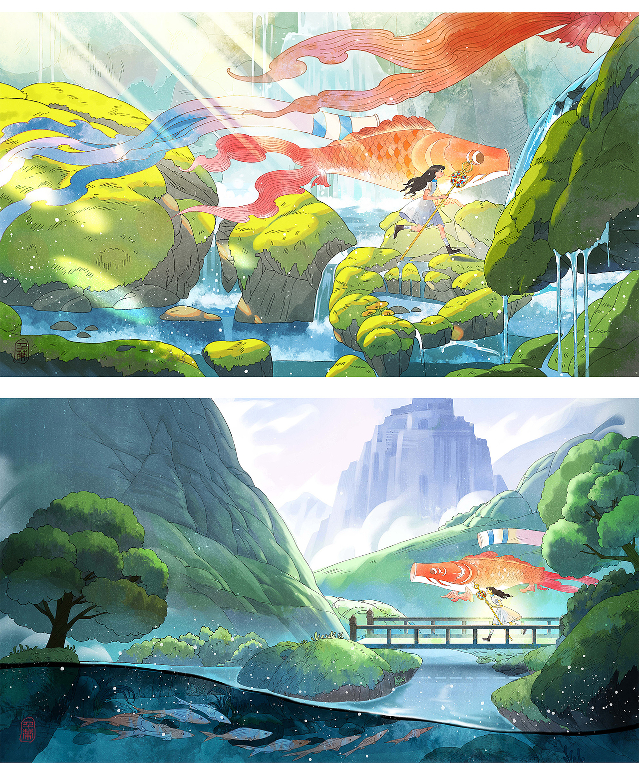 微风徐来（图ZMjc5NTMwNDY4） - 创作习作 - 站酷设计师千叶九原创素材 - 站酷ZCOOL