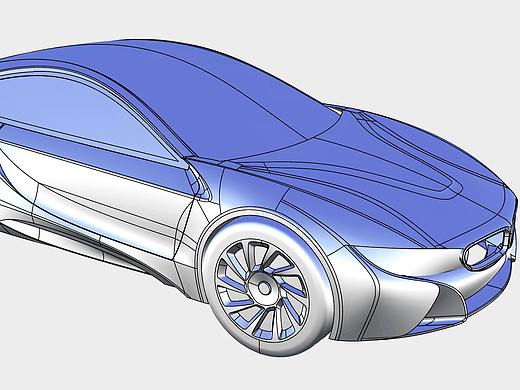 【犀牛教程】BMWi8建模过程讲解三