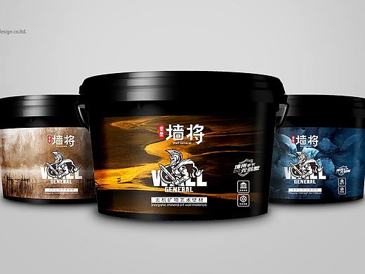 极具个性涂料品牌包装设计