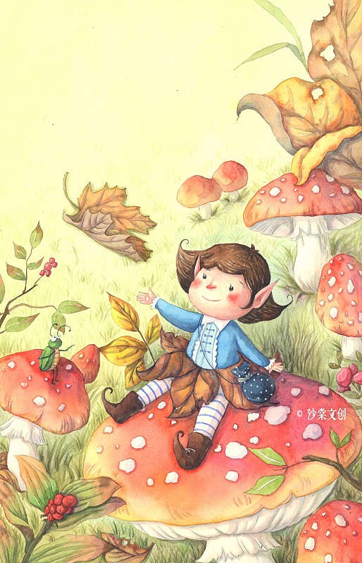 儿童插图|插画|绘本|沙棠文创_原创作品-站酷zcool