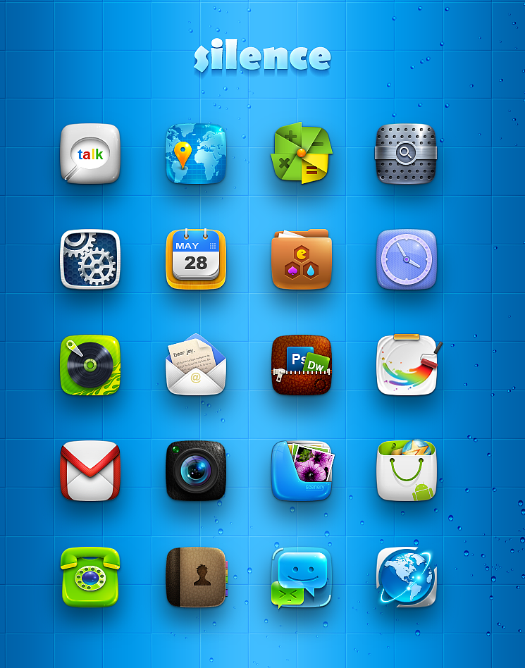 Silence（图ZNDUwNTQ1Mg==） - 主题/皮肤 - 站酷设计师tree113原创素材 - 站酷ZCOOL