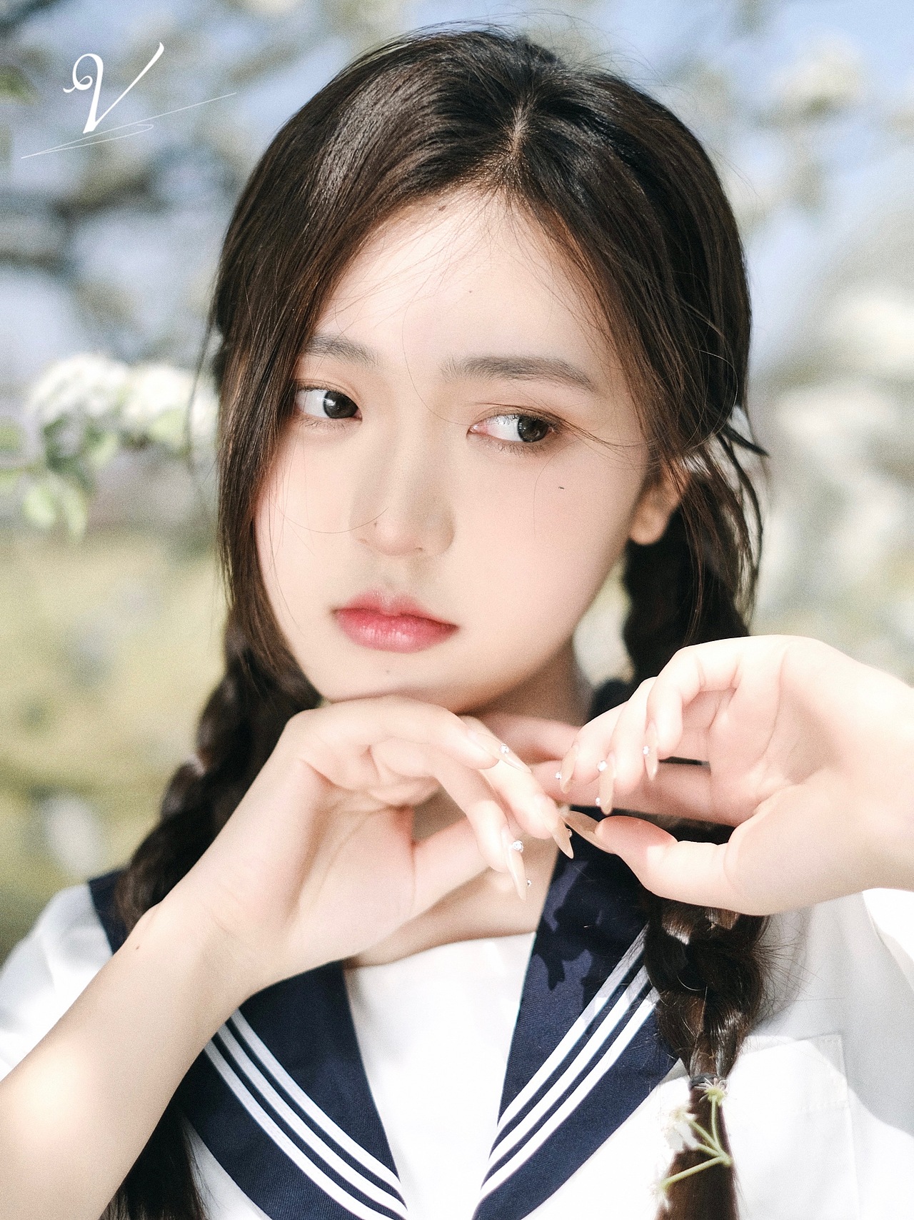 春日梨花写真 少女写真（图ZMjk4Nzg5MDI4） - 人像摄影 - 站酷设计师流浪的维纳斯原创素材 - 站酷ZCOOL