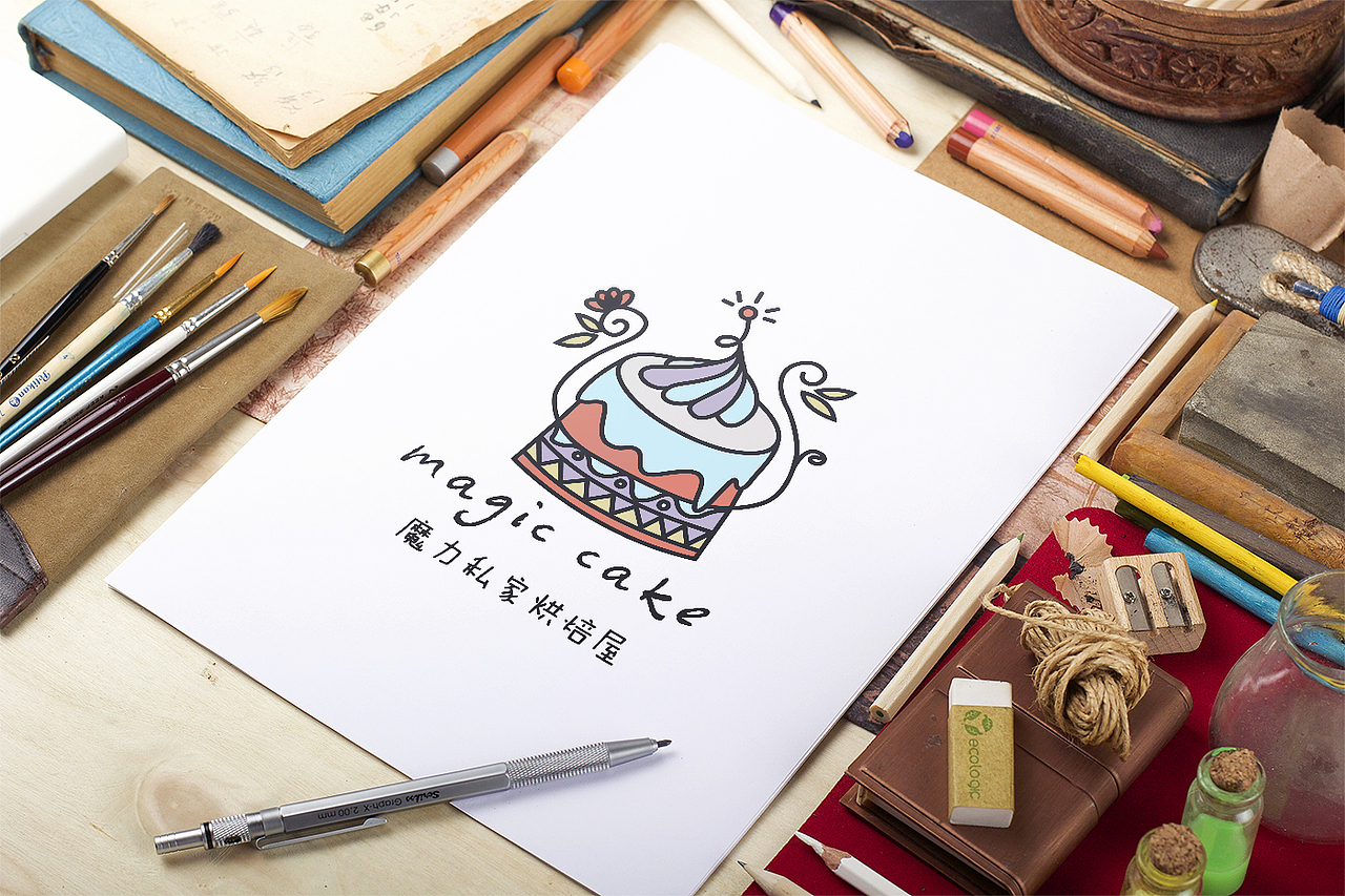 magic cake-品牌logo设计提案（图ZMjIyMzg2OTI=） - Logo - 站酷设计师舟品牌原创素材 - 站酷ZCOOL