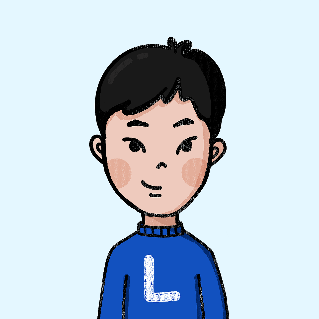 doddle風格人物頭像（圖ZMjEwOTQ5NTA4） - 創(chuàng)作習作 - 站酷設計師兔子李雷原創(chuàng)素材 - 站酷ZCOOL