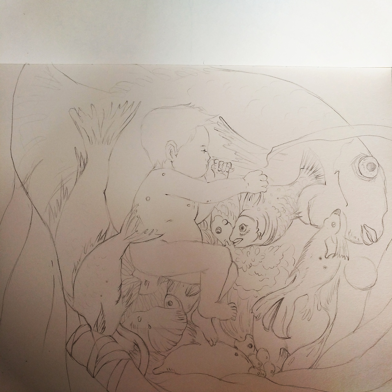 婴（图ZMTk1ODk5NDU2） - 艺术插画 - 站酷设计师简单太阳原创素材 - 站酷ZCOOL