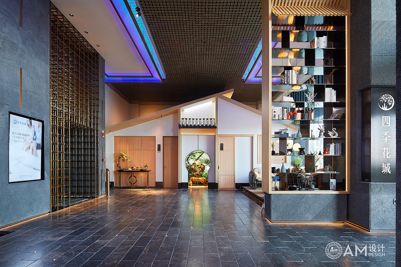 雷雨明|西安w酒店四季花城会所大堂设计