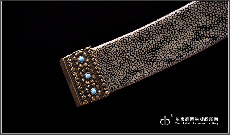 德匠堂宝剑-龙泉刀剑-乾隆大阅刀|精炼钢(DJ-3004)