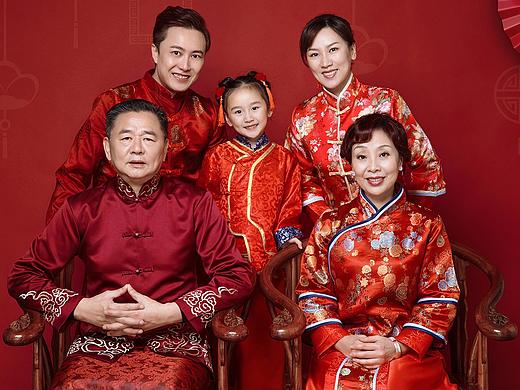 光本肖像2019新春春节主题全家福