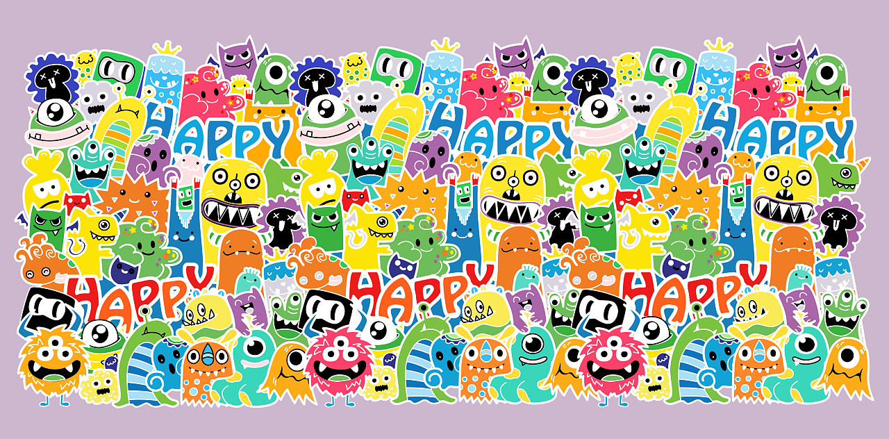 小怪兽 |平面|海报|艾吃基 - 原创作品 - 站酷 (zcool)