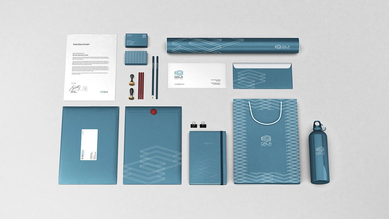 两个品牌Logo设计-玻璃/化妆品