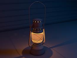 C4D 煤油灯