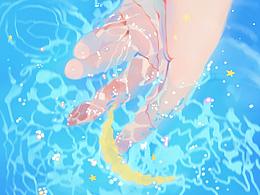 色彩插畫(huà)練習(xí)（30/60）