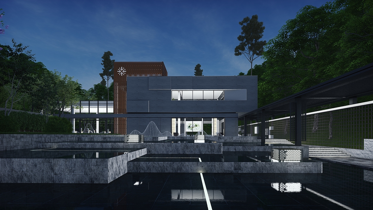 售楼处景观设计（图ZMjc2MTE2NTY4） - 建筑设计 - 站酷设计师噜嚕噜噜鲁鲁修原创素材 - 站酷ZCOOL