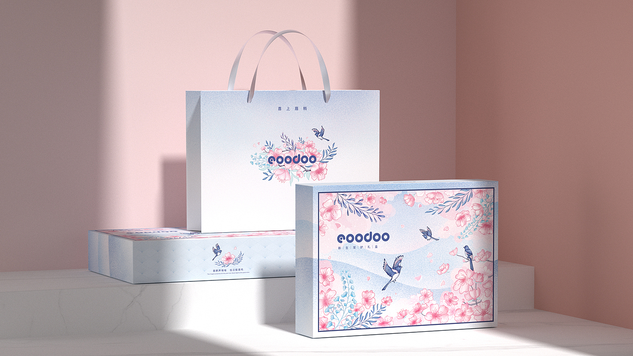 EOODOO | 插画礼盒设计 包装设计(图ZMjgxMDI0NTUy) - 包装 - 站酷设计师狒狒阿原创素材 - 站酷ZCOOL