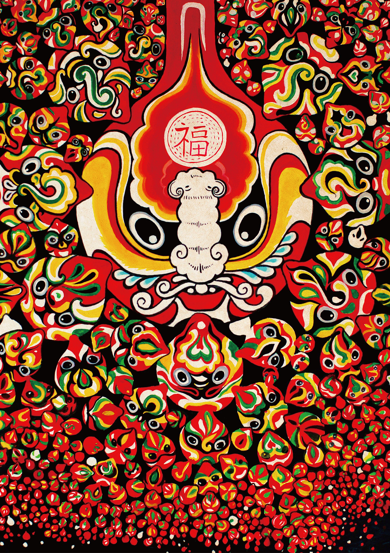 凤翔马勺插画设计（图ZOTQ3NjUyODg=） - 商业插画 - 站酷设计师流星星星原创素材 - 站酷ZCOOL