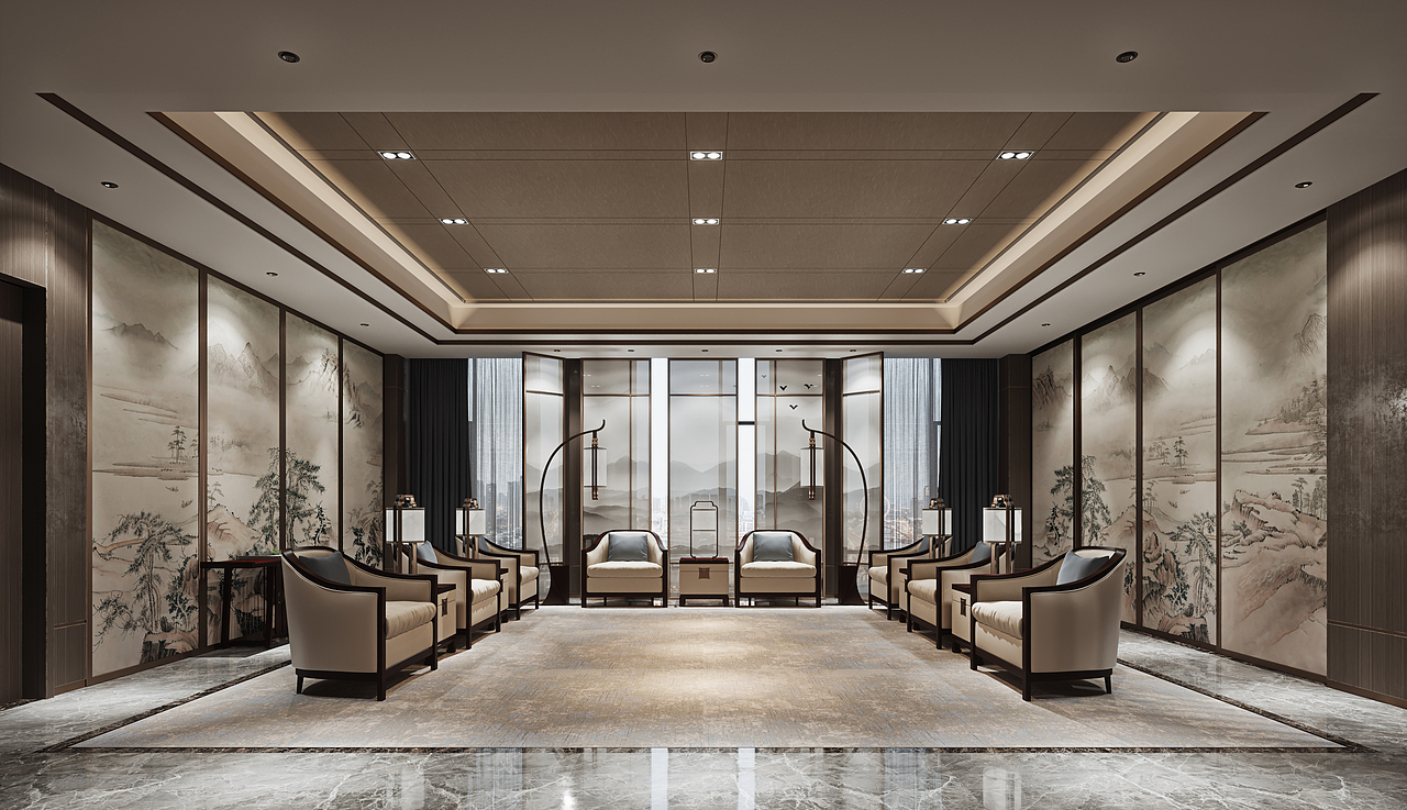 2020年渲染作品（图ZMjM0OTU3NTUy） - 家装设计 - 站酷设计师大师一号壹哥原创素材 - 站酷ZCOOL