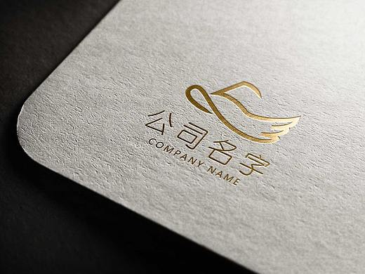 LOGO设计展示帽子与翅膀 抽象LOGO