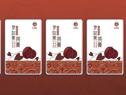 平面-包装礼盒设计罗汉果茶桂林特产药食同源高档手绘