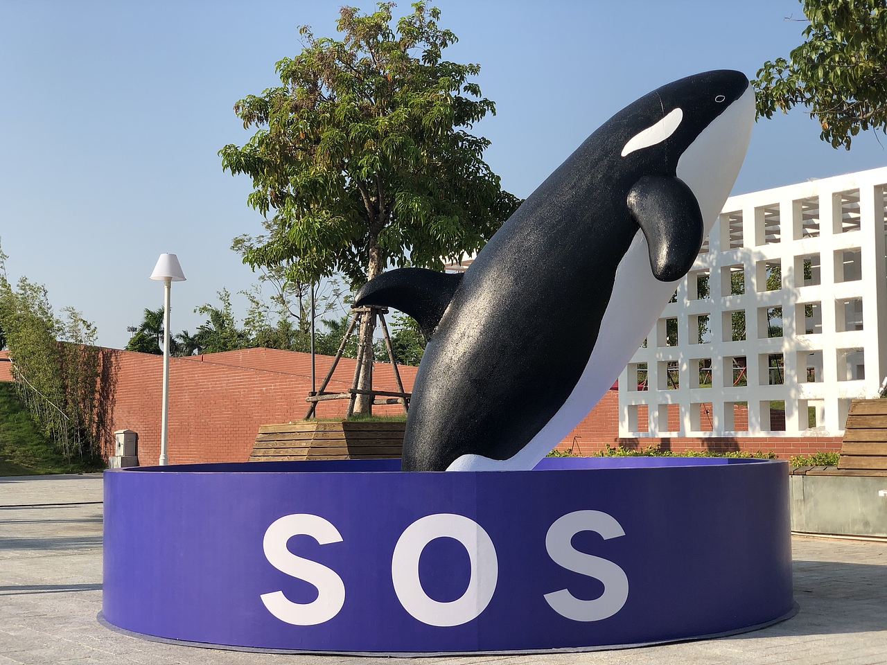 环保主题活动泡雕DP点设计